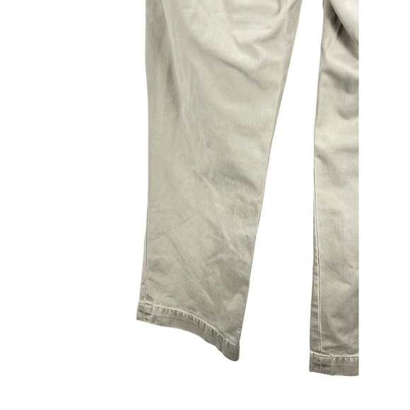 Polo Ralph Lauren Mens Preston Khaki Pants 33/32 Cotton Beige  Embroidered Logo - Picture 12 of 14